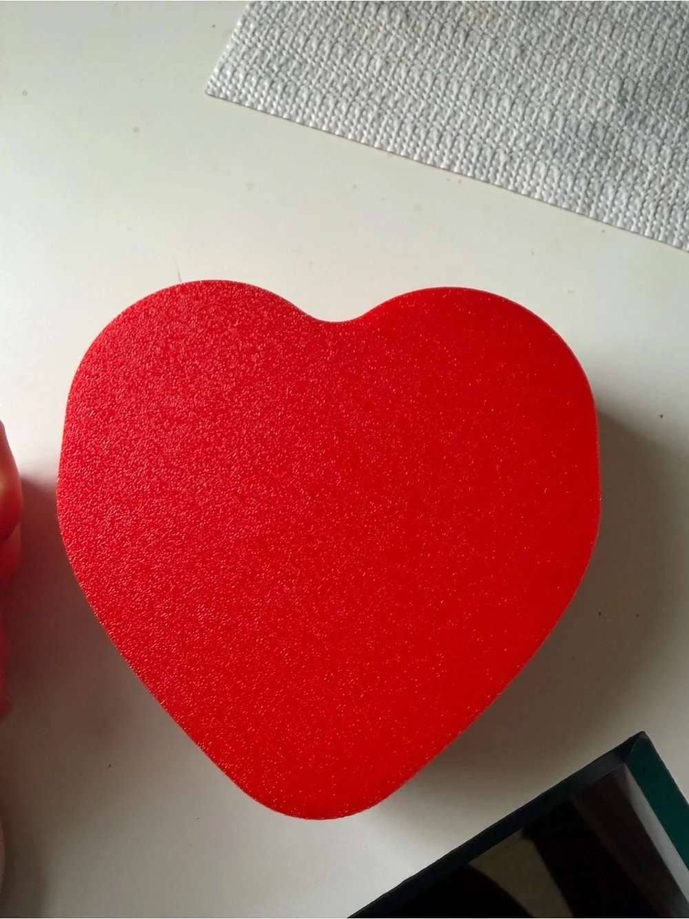 Red Heart Trinket Box